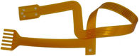 Superfície flexível amarela material 50mmX10mm do ouro da imersão do circuito impresso de Soldermask FPC do PI