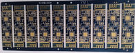 Meio ouro da imersão da placa de circuito do módulo PWB do furo com máscara da solda da tomada de Vias para o módulo eletrônico
