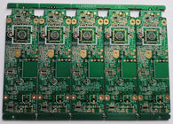 placas Multilayer eletrônicas Vias de 10layer FR4 TG170 com furo de Pluge da resina