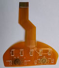 circuito impresso flexível da espessura de 0.15mm com superfície e 35X10mm do ouro do innersion