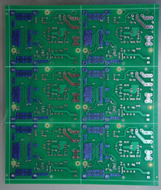 Máscara azul da solda do verde do PWB do controle da impedância da colagem do OEM Peelable para o equipamento 5G