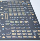 Placa de circuito impresso Multilayer preta ENIG do ODM do OEM da máscara da solda de superfície
